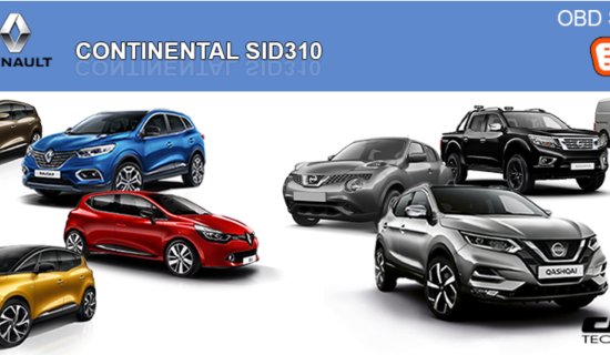 Nowy sterownik OBD dla SID310 Nissan, Renault, Infiniti, Dacia